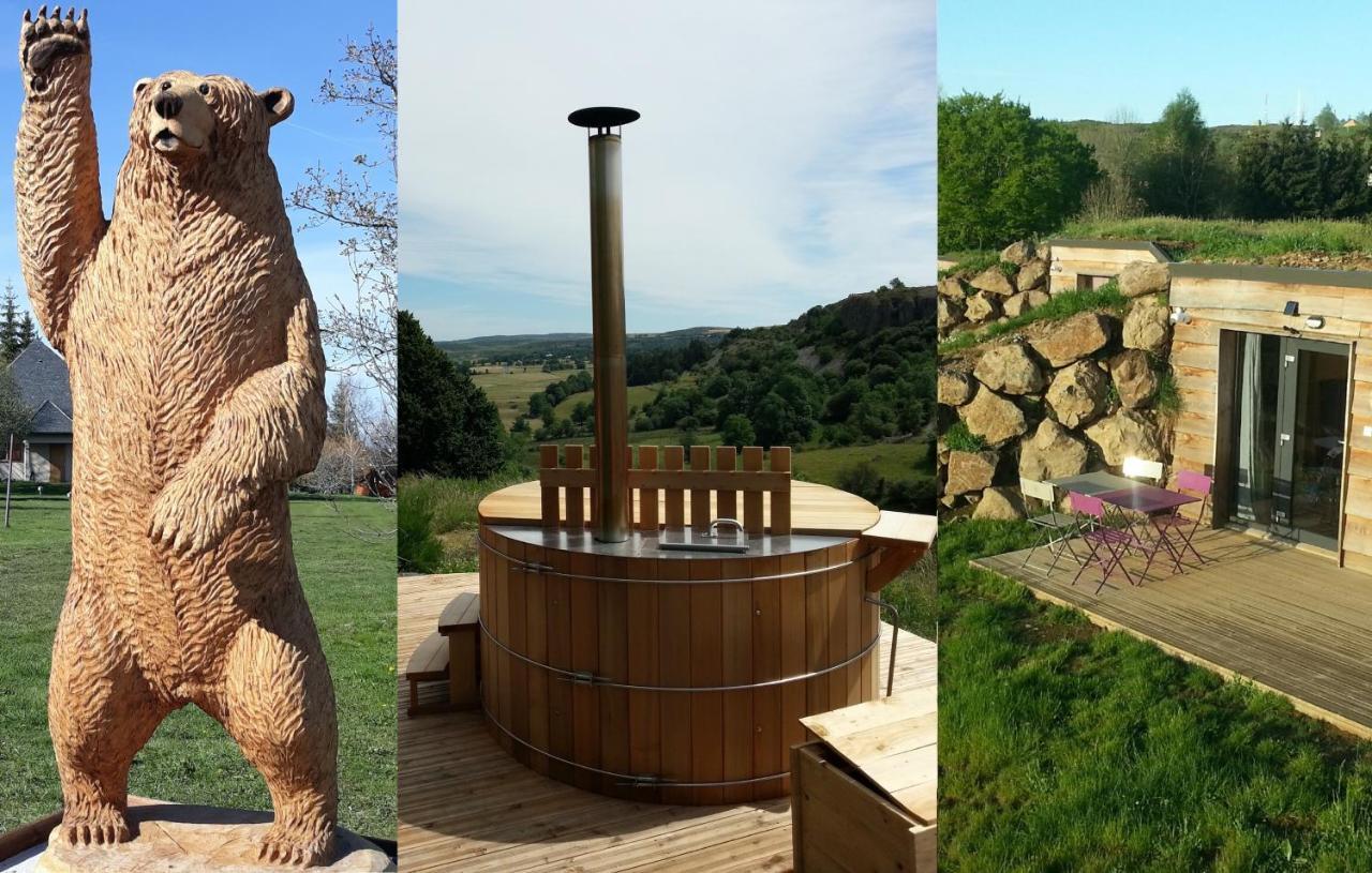 Domaine De L'Ours / Camping Lodge Saint-Urcize Esterno foto